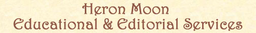Heron Moon Educational and Editorial Services